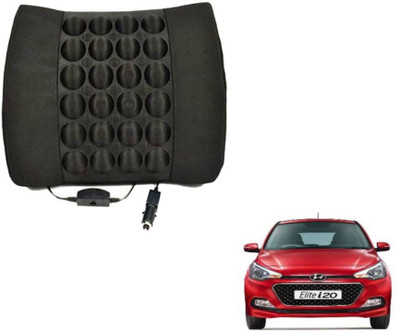 MOCKHE Foam, Cloth, Nylon Seating Pad For  Hyundai Elite i20(Seat Back Rest Black)