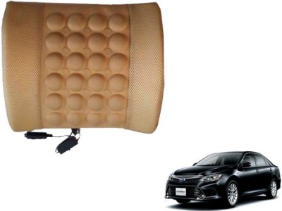 Auto Hub Cushion, Nylon Seating Pad For  Toyota Camry(Back Rest Massager Beige)