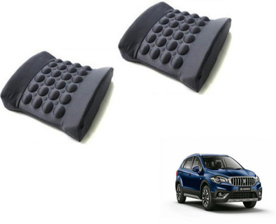 MOCKHE Foam, Cloth, Nylon Seating Pad For  Maruti Suzuki S-Cross(Seat Back Rest Black)