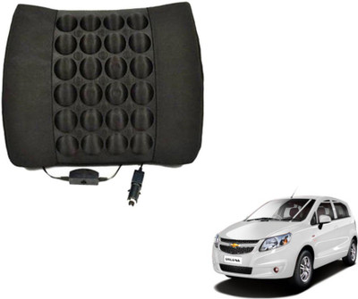 MOCKHE Foam, Cloth, Nylon Seating Pad For  Chevrolet Sail UVA(Seat Back Rest Black)