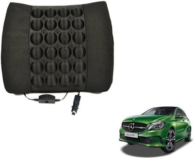 Auto Hub Cushion, Nylon Seating Pad For  Mercedes Benz A-Class(Back Rest Massager Black)