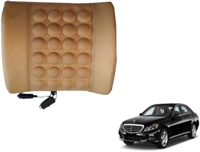 Auto Hub Cushion, Nylon Seating Pad For  Mercedes Benz E-Class(Back Rest Massager Beige)