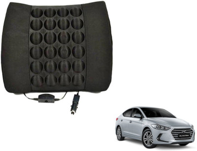 Auto Hub Cushion, Nylon Seating Pad For  Hyundai Elantra(Back Rest Massager Black)