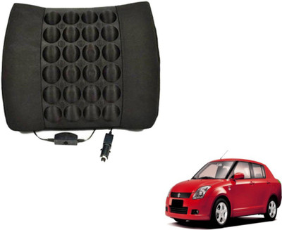 MOCKHE Foam, Cloth, Nylon Seating Pad For  Maruti Suzuki Swift Dzire(Seat Back Rest Black)