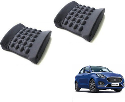 MOCKHE Foam, Cloth, Nylon Seating Pad For  Maruti Suzuki New Dzire(Seat Back Rest Black)