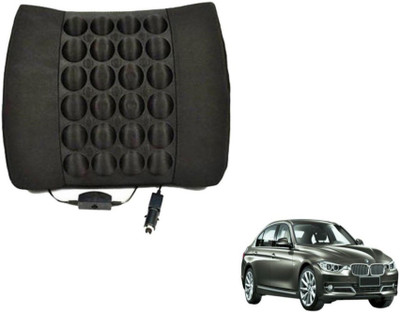 MOCKHE Foam, Cloth, Nylon Seating Pad For  BMW 3 Series(Seat Back Rest Black)