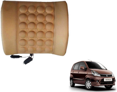 Auto Hub Cushion, Nylon Seating Pad For  Maruti Suzuki(Back Rest Massager Beige)