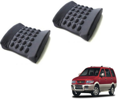 MOCKHE Foam, Cloth, Nylon Seating Pad For  Chevrolet Tavera(Seat Back Rest Black)