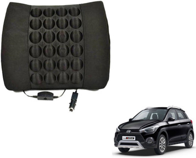 Auto Hub Cushion, Nylon Seating Pad For  Hyundai(Back Rest Massager Black)