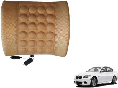 Auto Hub Cushion, Nylon Seating Pad For  BMW 525i(Back Rest Massager Beige)