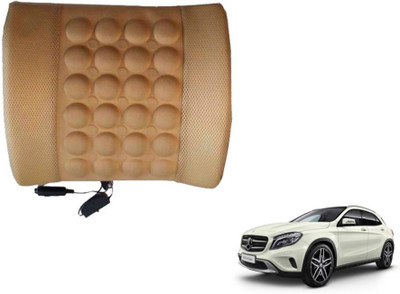Auto Hub Cushion, Nylon Seating Pad For  Mercedes Benz GLA-Class(Back Rest Massager Beige)