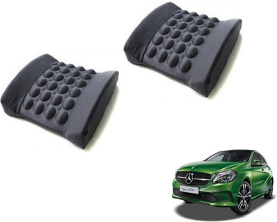 Auto Hub Cushion, Nylon Seating Pad For  Mercedes Benz A-Class(Back Rest Massager Black)