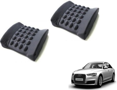Auto Hub Cushion, Nylon Seating Pad For  Audi A6(Back Rest Massager Black)