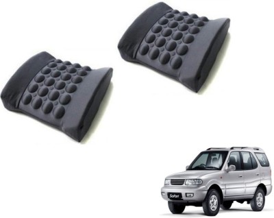 MOCKHE Foam, Cloth, Nylon Seating Pad For  Tata Safari(Seat Back Rest Black)