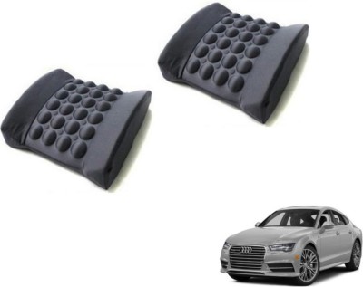 Auto Hub Cushion, Nylon Seating Pad For  Audi A7(Back Rest Massager Black)