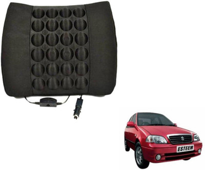 Auto Hub Cushion, Nylon Seating Pad For  Maruti Suzuki Esteem(Back Rest Massager Black)
