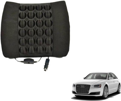 MOCKHE Foam, Cloth, Nylon Seating Pad For  Audi A8(Seat Back Rest Black)