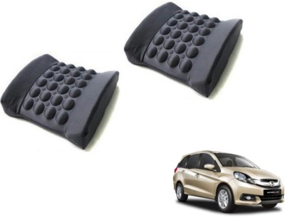 Auto Hub Cushion, Nylon Seating Pad For  Honda Mobilio(Back Rest Massager Black)