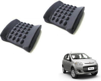 Auto Hub Cushion, Nylon Seating Pad For  Fiat Palio(Back Rest Massager Black)