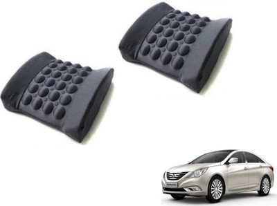 MOCKHE Foam, Cloth, Nylon Seating Pad For  Hyundai Sonata Embera(Seat Back Rest Black)