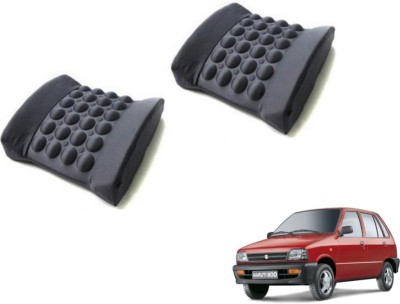 Auto Hub Cushion, Nylon Seating Pad For  Maruti Suzuki 800(Back Rest Massager Black)