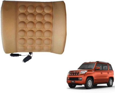MOCKHE Foam, Cloth, Nylon Seating Pad For  Mahindra TUV-300(Seat Back Rest Beige)
