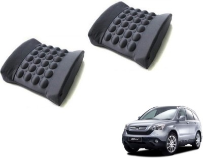 Auto Hub Cushion, Nylon Seating Pad For  Honda CR-V(Back Rest Massager Black)