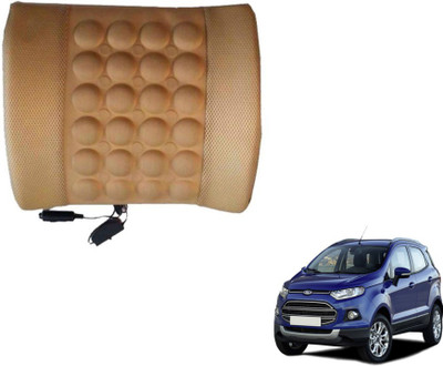 MOCKHE Foam, Cloth, Nylon Seating Pad For  Ford Ecosport(Seat Back Rest Beige)