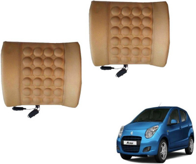 MOCKHE Foam, Cloth, Nylon Seating Pad For  Maruti Suzuki A-Star(Seat Back Rest Beige)