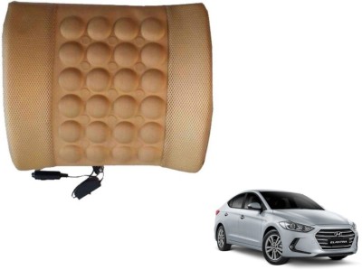 MOCKHE Foam, Cloth, Nylon Seating Pad For  Hyundai Elantra(Seat Back Rest Beige)