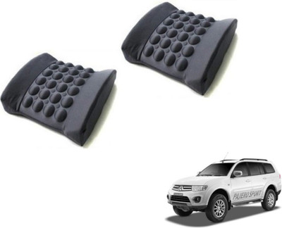 MOCKHE Foam, Cloth, Nylon Seating Pad For  Mitsubishi Pajero Sport(Seat Back Rest Black)