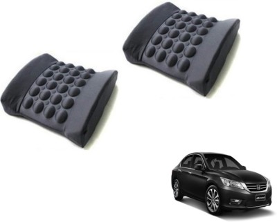 Auto Hub Cushion, Nylon Seating Pad For  Honda Accord(Back Rest Massager Black)