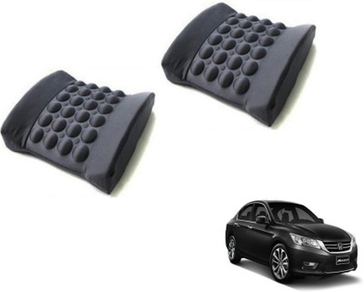 Auto Hub Cushion, Nylon Seating Pad For  Honda Accord(Back Rest Massager Black)
