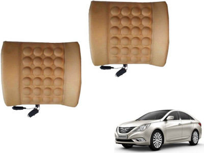 MOCKHE Foam, Cloth, Nylon Seating Pad For  Hyundai Sonata Embera(Seat Back Rest Beige)
