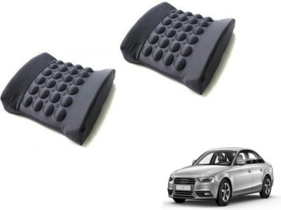 Auto Hub Cushion, Nylon Seating Pad For  Audi A4(Back Rest Massager Black)
