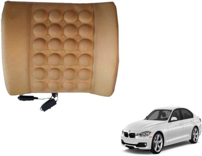 Auto Hub Cushion, Nylon Seating Pad For  BMW 520i(Back Rest Massager Beige)