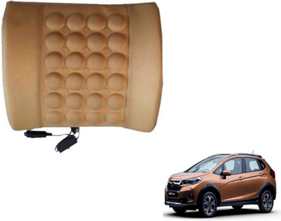 MOCKHE Foam, Cloth, Nylon Seating Pad For  Honda(Seat Back Rest Beige)