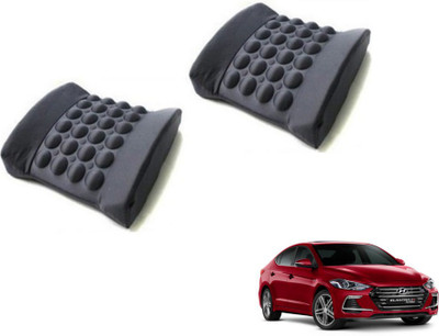 MOCKHE Foam, Cloth, Nylon Seating Pad For  Hyundai Elantra(Seat Back Rest Black)