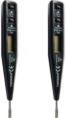 

Divye Electronics Solutions MDT 81 MULTIPURPOSE DIGITAL LINE TESTER WITH LCD DISPLAY PACK OF 2 Digital Voltage Tester