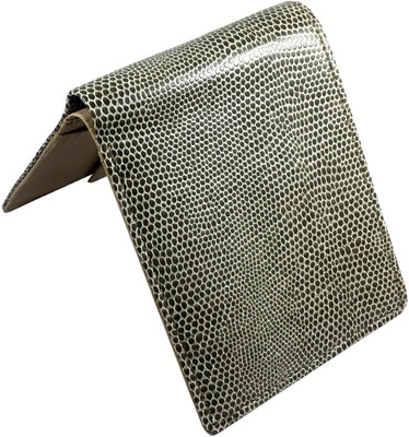 

KnW Men Grey Artificial Leather Wallet(3 Card Slots), Multi colour