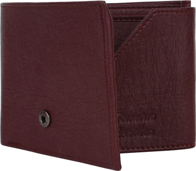 

Vocabulary Men Red Canvas Wallet(10 Card Slots)