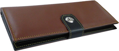 

SN LOUIS Women Casual Brown Artificial Leather Wallet(11 Card Slots)