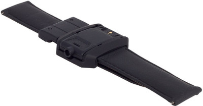 

HBand 01-S-24-BPL 22 mm Leather Watch Strap(Black)