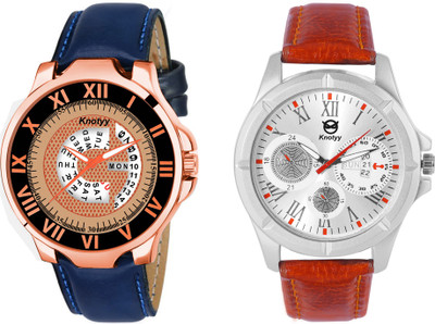 

Knotyy KNTYM26-M15 Combo Day and Date Watch - For Men