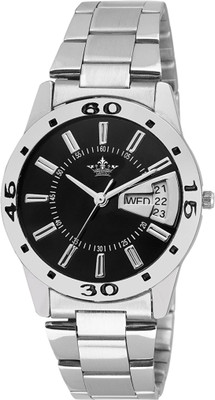 

Swisso Sws-1157-Blk Day & Date Stylish Analogue Watch - For Women
