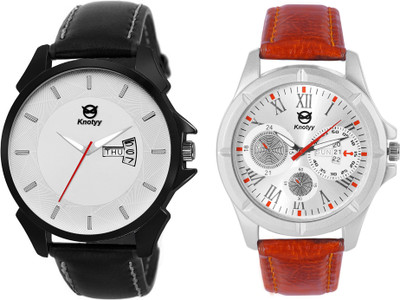 

Knotyy KNTYM26-M36 Combo Day and Date Watch - For Men
