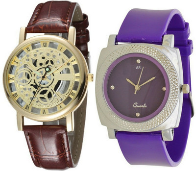 

AR Sales Wh-G6 Designer Analog Watch - For Men & Women