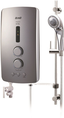Alpha IM9I Instant Water Geyser (Black Metal, Misty Silver)