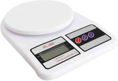 

Asraw 7 kg Digital weighing scale Weighing Scale(White)