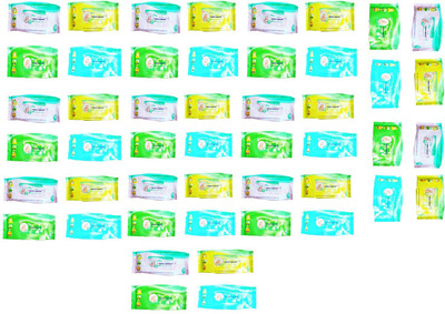 

Dolphin52 Box of 48 packs of fresh baby wipes(3840 Pieces)